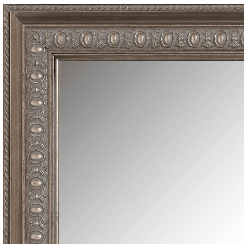 Frame My Mirror Nickel Framed Mirror, Imperial Design