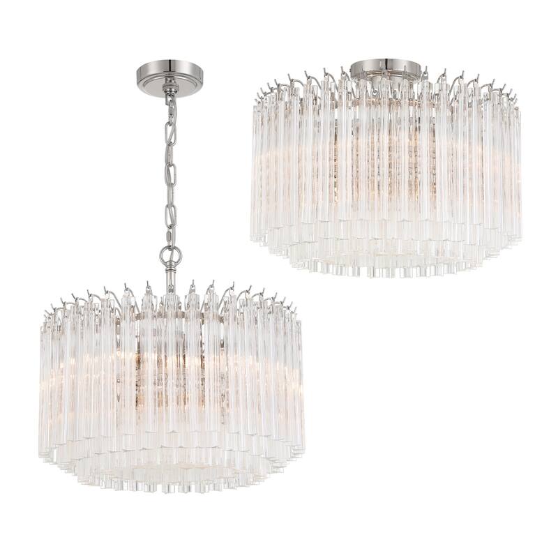 Crystorama Lighting Group LOF-5005 Lofton 5 Light 18" Wide Pendant /