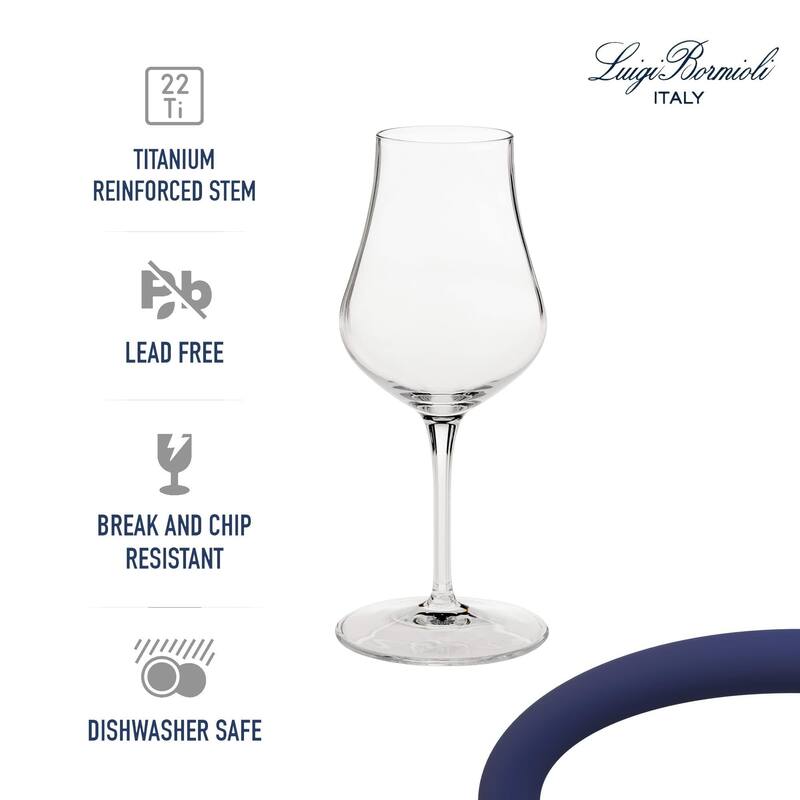 Luigi Bormioli Set of 6 Vinoteque Snifter/Liqueur Glasses - 5.75 oz.