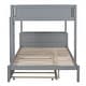 preview thumbnail 8 of 10, Elegant Full-Over-Full Bunk Bed with Drawers, Convertible Beds