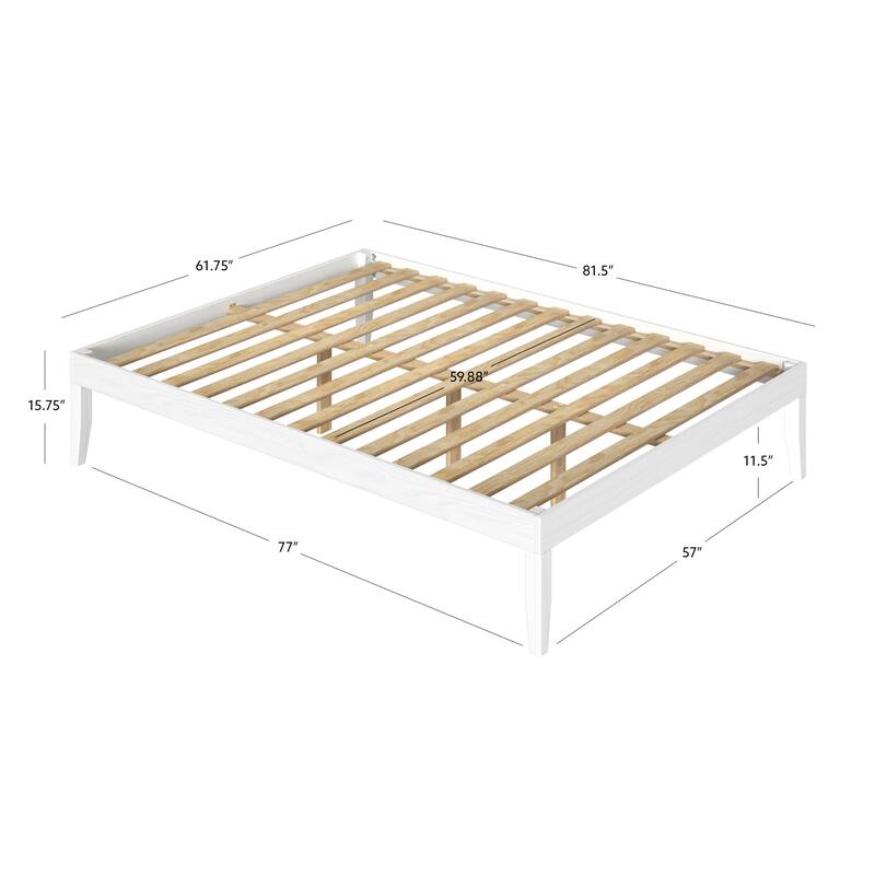 Purcell Solid Wood Platform Bed Frame