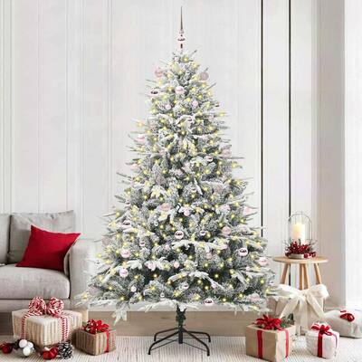 vidaXL Artificial Christmas Tree Green 47.2" PVC