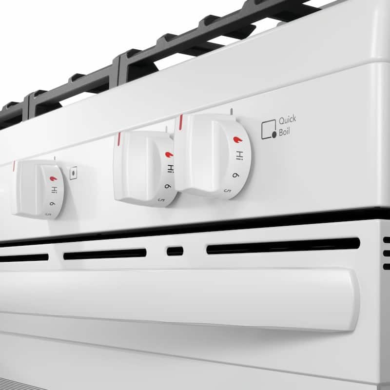 Frigidaire FCRG3052B 30" Wide 5.1 Cu. Ft. Free Standing Gas Range with