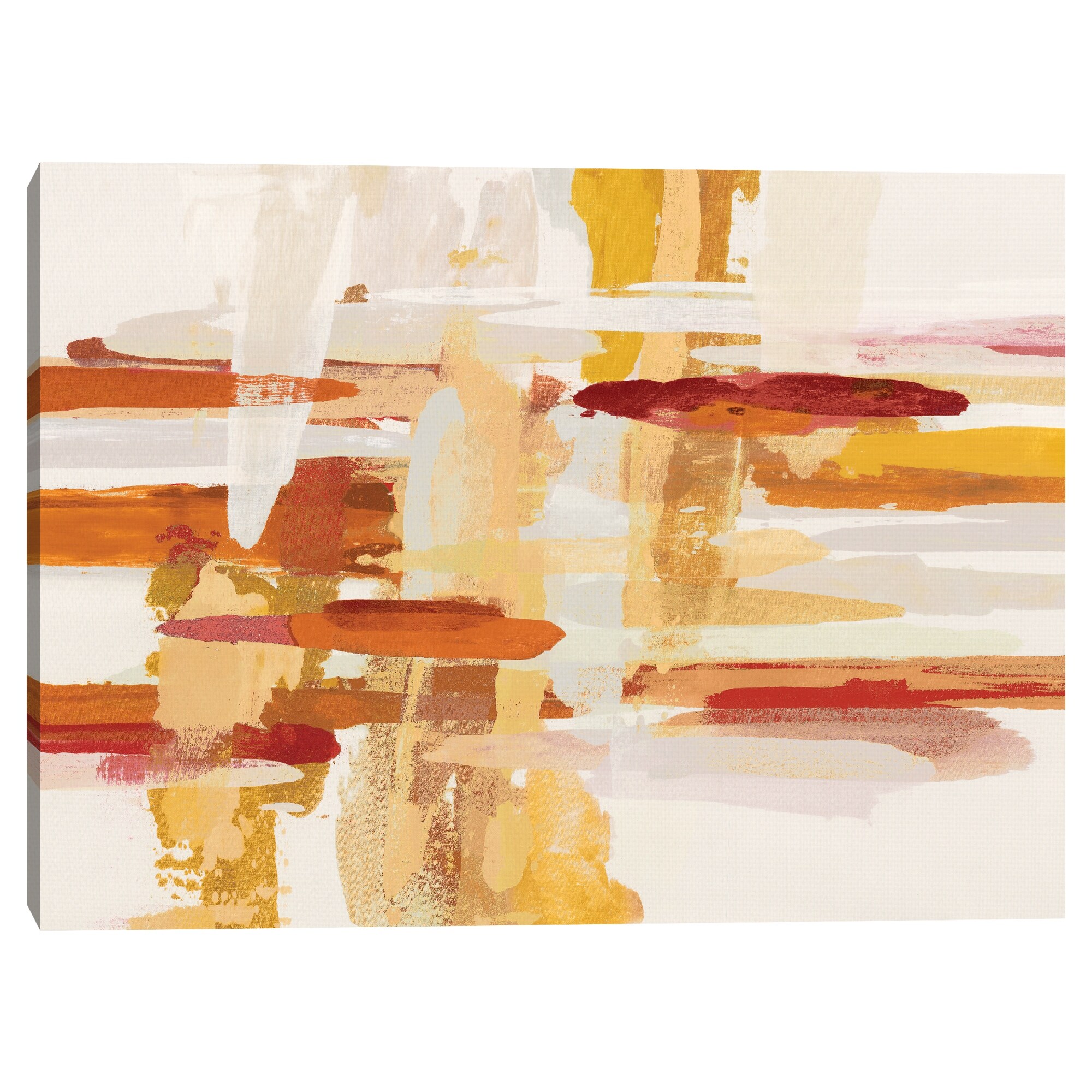 Clay Stacks by Randy Hibberd Canvas Art Print
