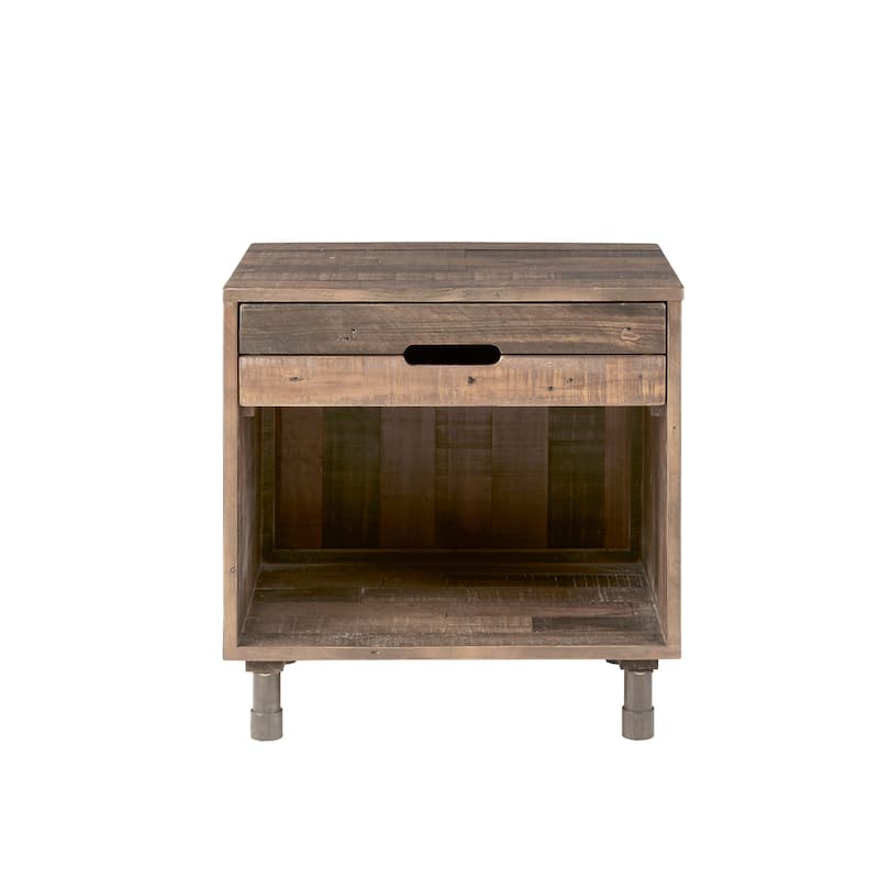 INK+IVY Renu Solid Wood Nightstand