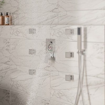 2" Classic Body Spray with Self-Cleaning Nozzles - Wall-Mount Body Jet, 1 Piece (Valve Not Included) - 2" x 2"