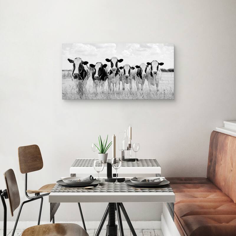 Grazing Pasture Canvas Art Print