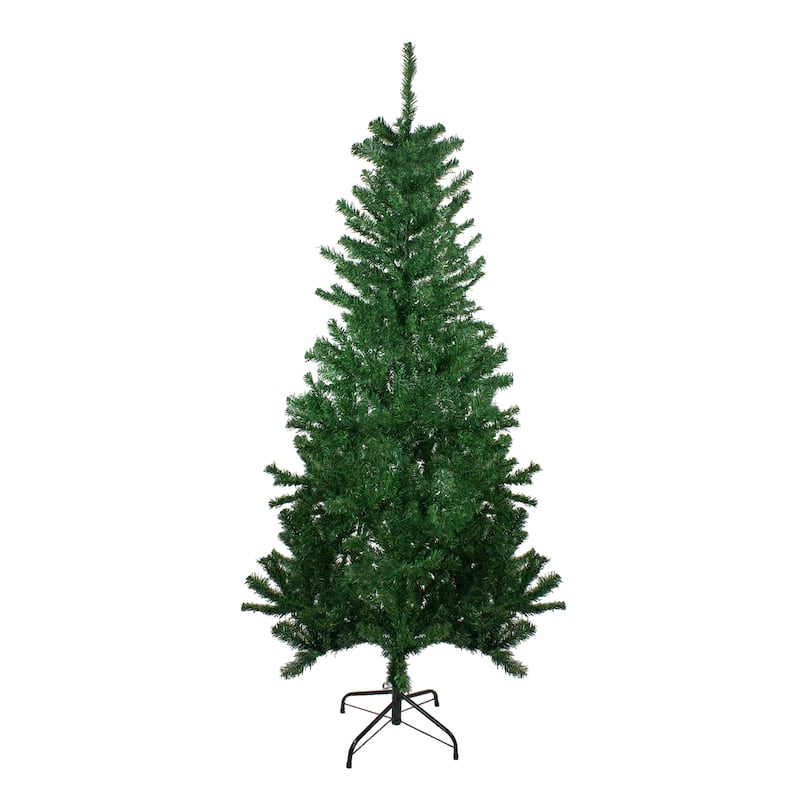 Medium Mixed Green Pine Artificial Christmas Tree - 6' - Unlit - 6 Foot
