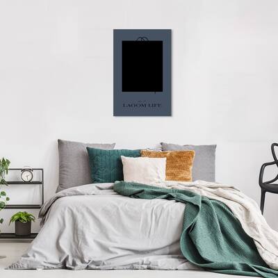Wynwood Studio Canvas Advertising Lagom Life Woman Back Brown and Light Brown Modern & Contemporary Wall Art Canvas Print