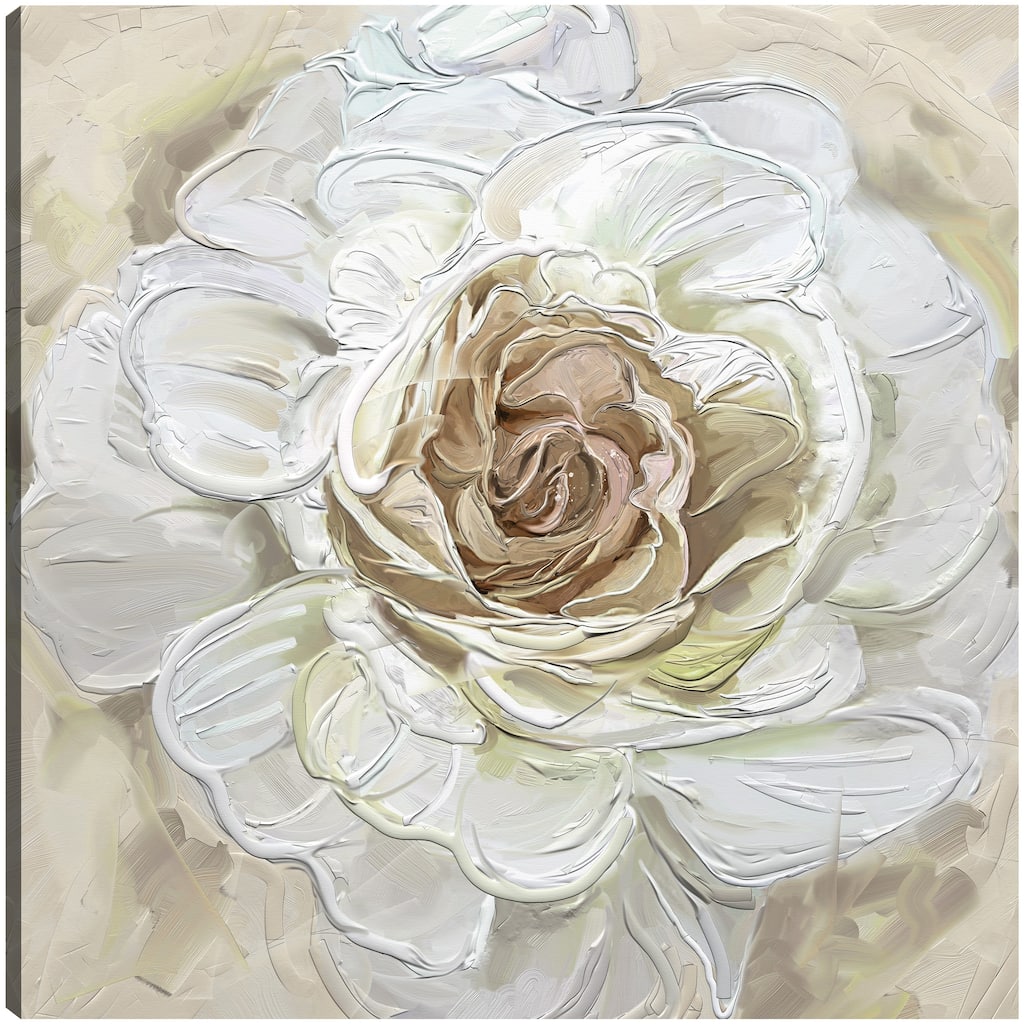 Radiant Rose Gold By Studio Arts Canvas Art Print