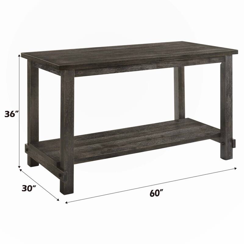 Weathered Grey Counter Height Table