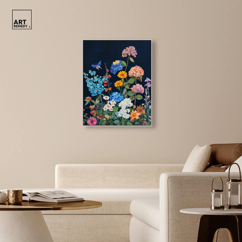 Twilight Blossoms II Canvas by Art Remedy
