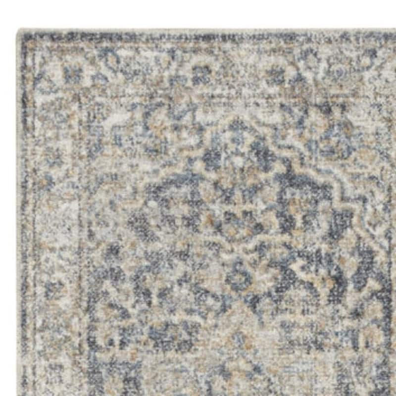 HomeRoots Oriental Traditional Runner Area Rug - 144.00 in. x 26.00 in. x 0.25 in.
