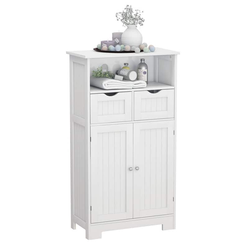 MDF Bathroom Cabinet with 2 drawers