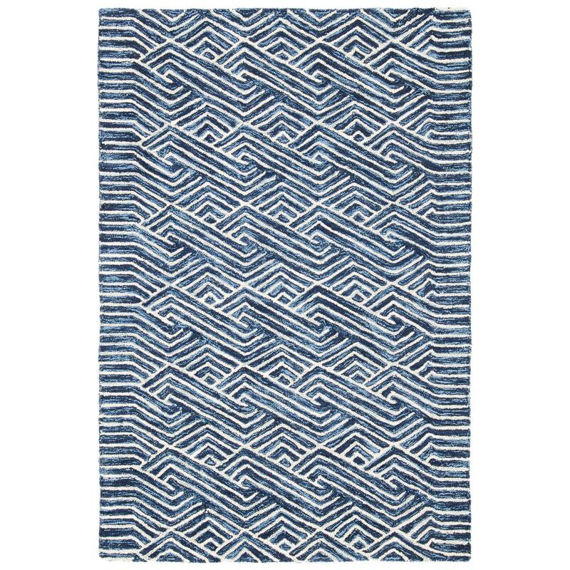 SAFAVIEH Handmade Blossom Mahalia Modern Floral Wool Rug