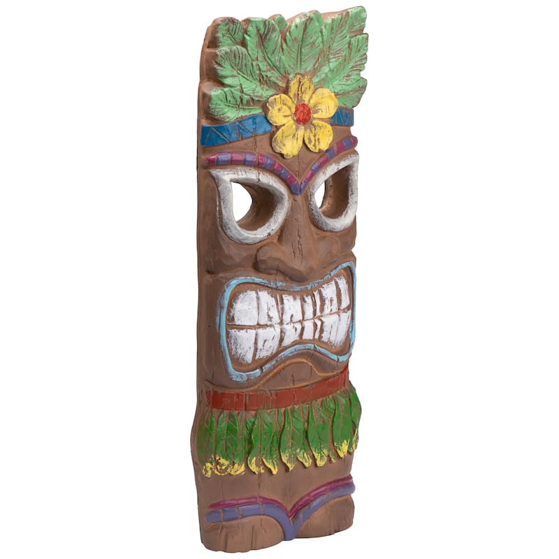 Tropical Tiki Hanging Wall Decoration - 19"