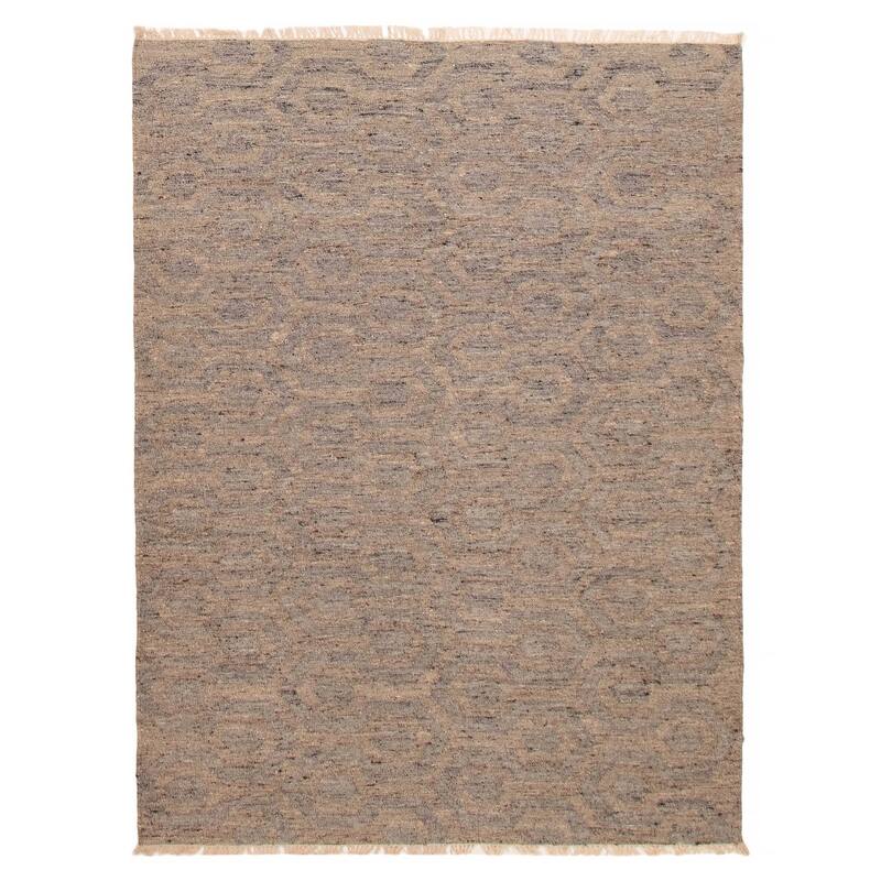 Ankara Taupe Kilim 5'6" x 7'4" - 5'6 x 7'4 - Taupe - 5'6 x 7'4