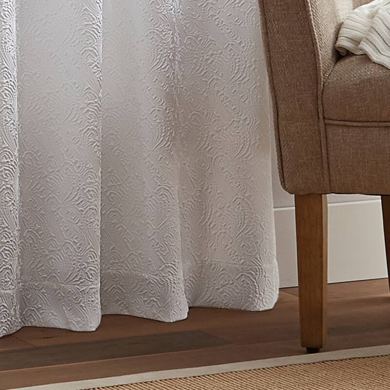 Peri Home Filigree Curtain Panel Pair