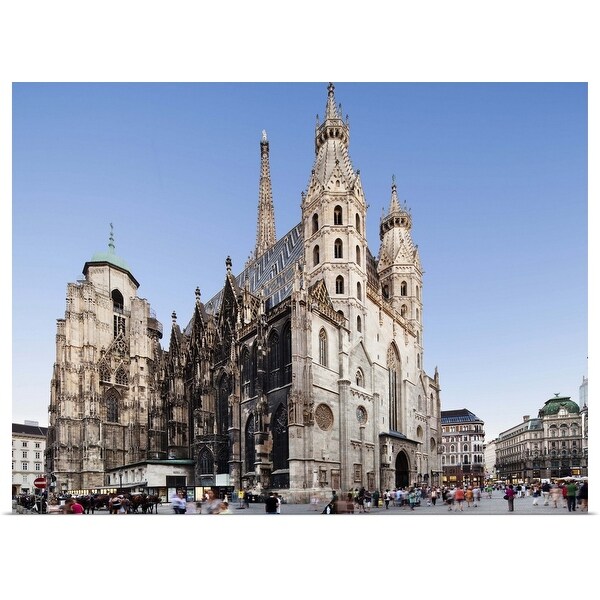 "St. Stephen's Cathedral, Vienna, Austria" Poster Print