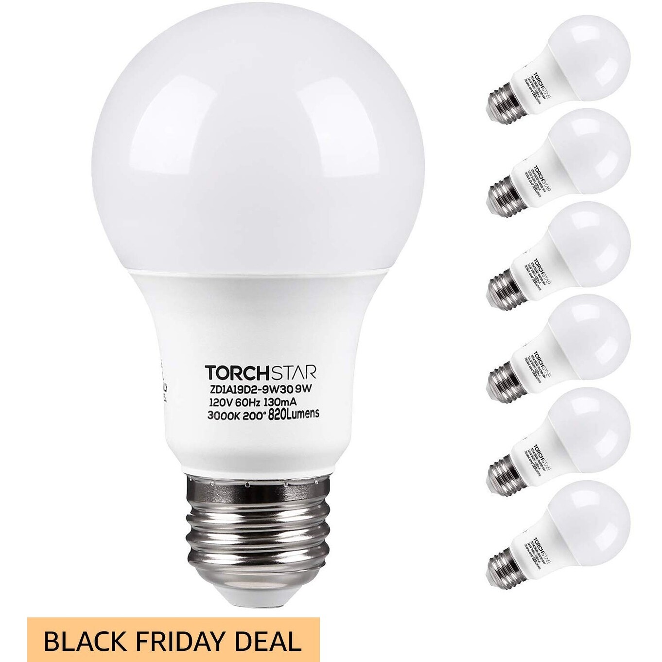 Shop A19 Led Light Bulb Ul 3000k Warm White On Sale