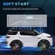 preview thumbnail 3 of 8, Electric Ride-On Land Rover Car for Kids with Dual Control, Headlights, and Smooth Start - White
