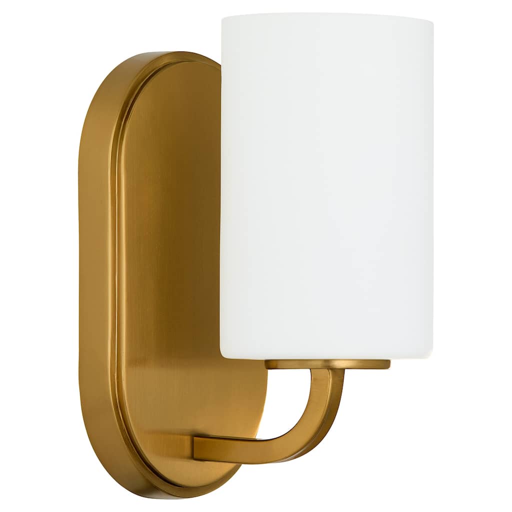 Quorum International 5307-1 Rutherford 9" Tall Bathroom Sconce with