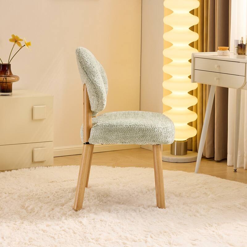 Cloud Puff Soft Accent Chair – Cozy Vanity & Lounge Chair