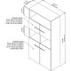 preview thumbnail 6 of 24, Office 500 5-shelf 4-door Bookcase by Bush Business Furniture