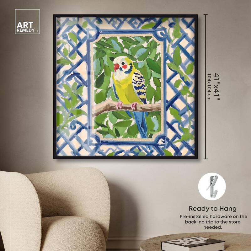 Garden Gate I Shadowbox by Art Remedy