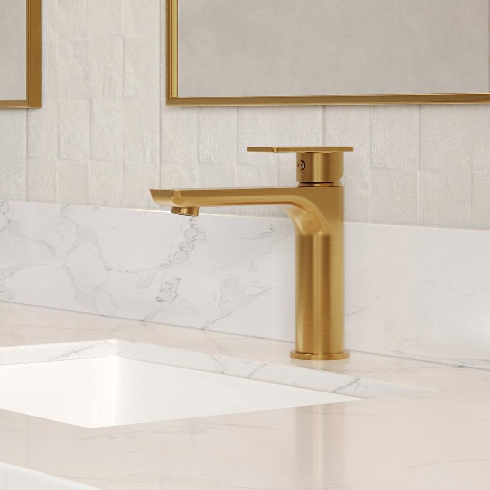 GRANDJOY Modern Single Handle Bathroom Faucet