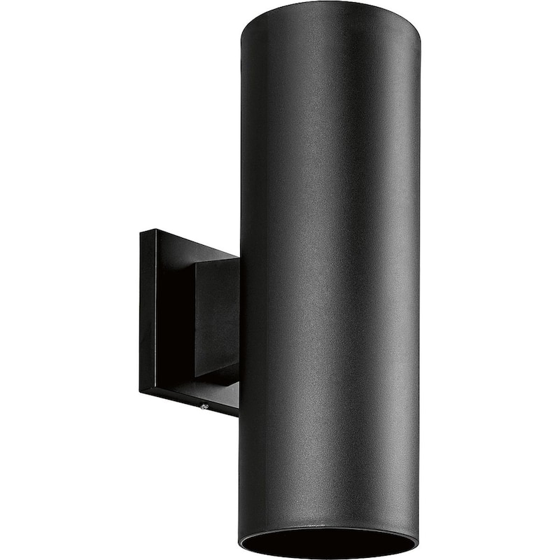 5" Non-Metallic Wall Mount Up Down Cylinder - 14" x 5" x 7.75" - 14" x 5" x 7.75"