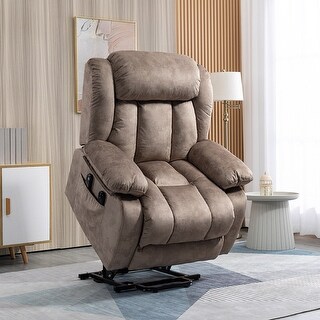 Soft and Big Multifunctional Power Lift Heated Massage Recliner