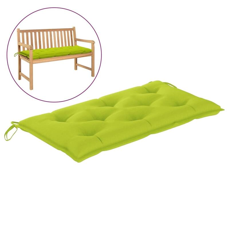 vidaXL Bench Cushion Water Repellent Outdoor Garden Seat Cushion Oxford Fabric