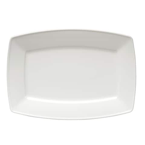 Oneida Quartet Porcelain Platters 12.5" (Set of 12)
