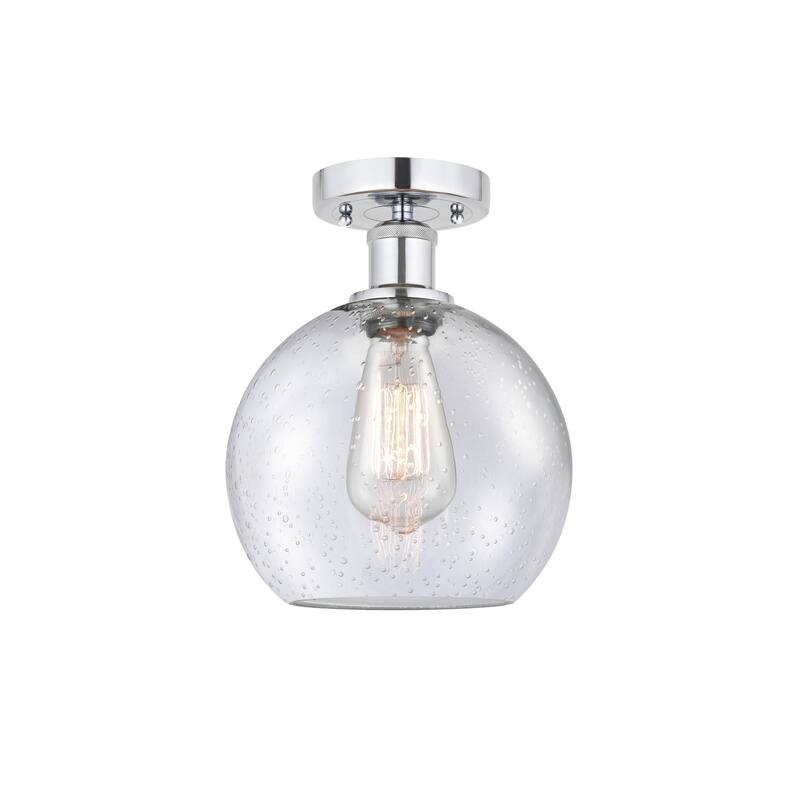 Innovations Lighting Edison Athens - 1 Light 8" Semi-Flush Mount