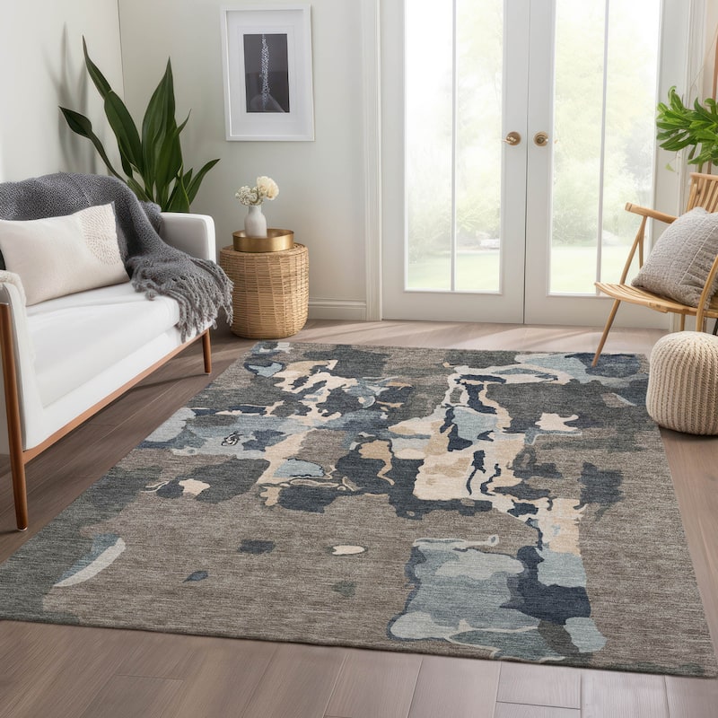 Premium Washable Super Soft Modern Abstract Mayfield Rug