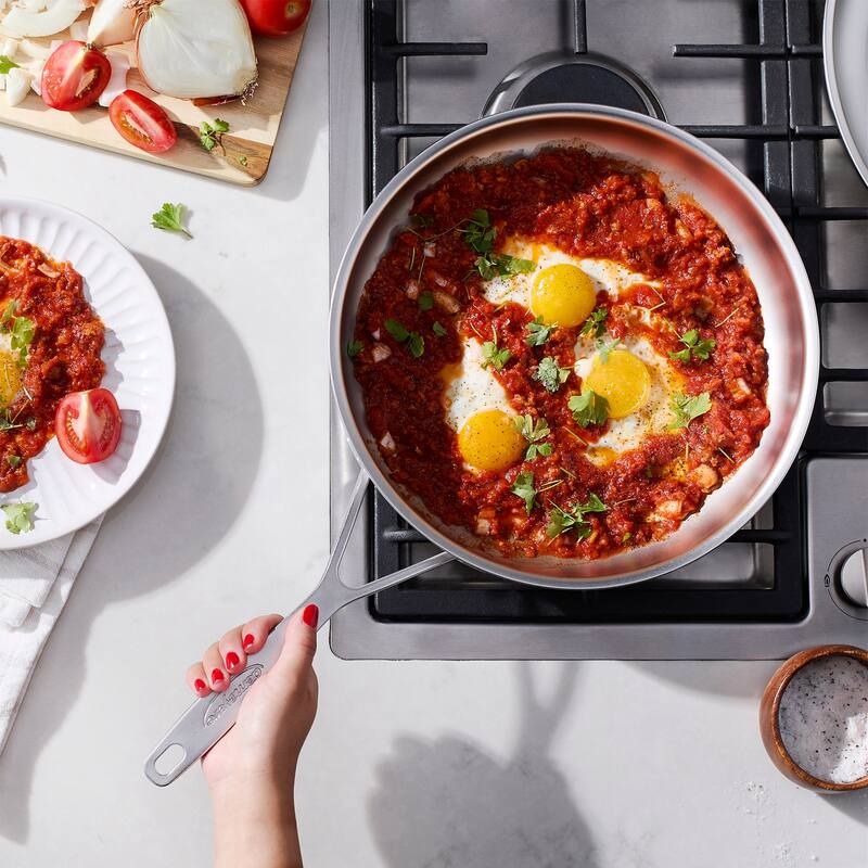 Demeyere Industry 5 Nanotouch fry pan