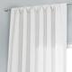 Exclusive Fabrics Italian Faux Linen Curtain (1 Panel)