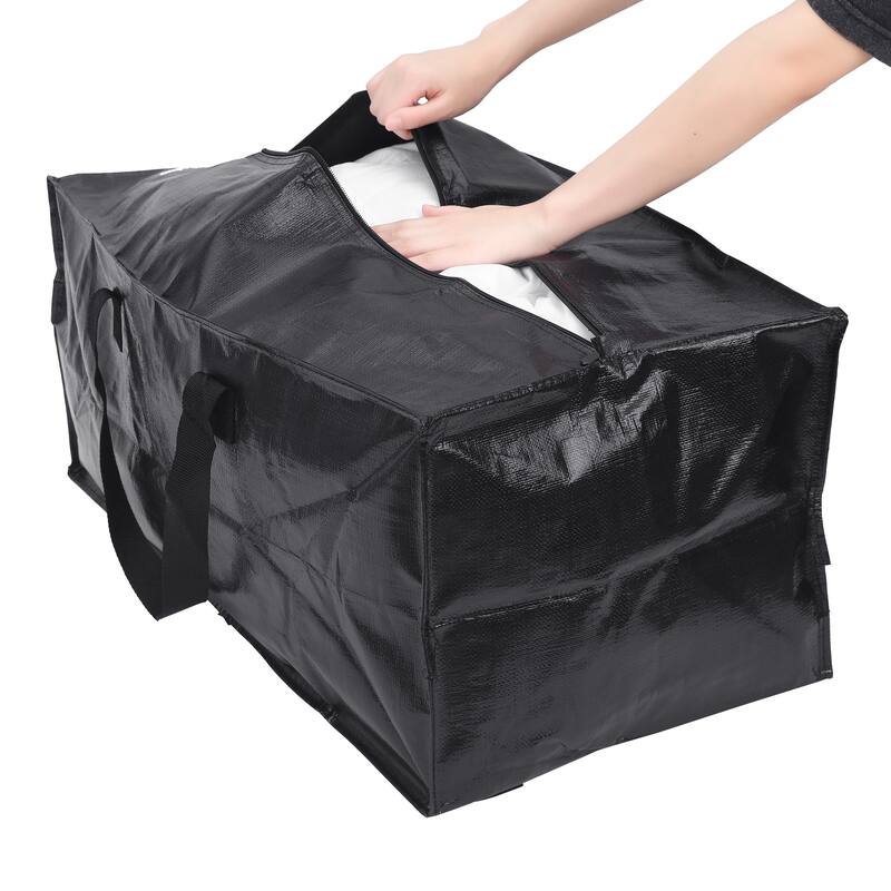1 Pack Clothes Storage, Storage Bags,Moving Bags for Organizing Blankets,Clothing,Closet Organizers and Storage with Handles