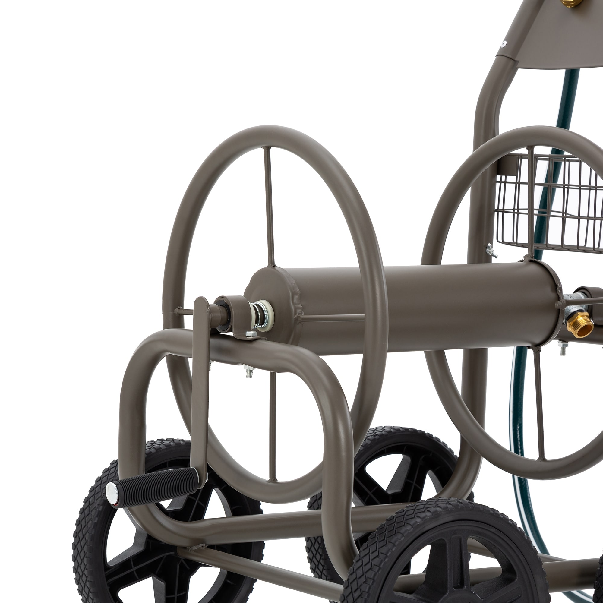 Glitzhome 36H Steel Garden 4-Wheel Reel Cart with Hose - On Sale - Bed  Bath & Beyond - 33999859