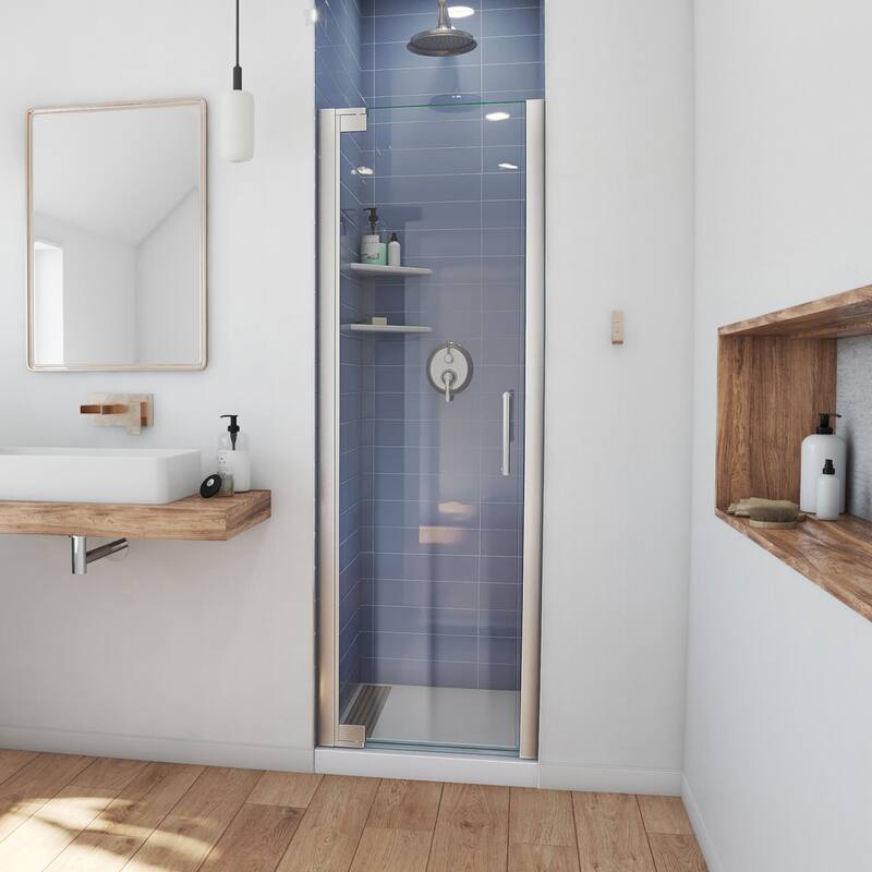 DreamLine Elegance-LS 32 1/4 - 34 1/4 in. W x 72 in. H Frameless Pivot Shower Door - 32.25" - 34.25" W