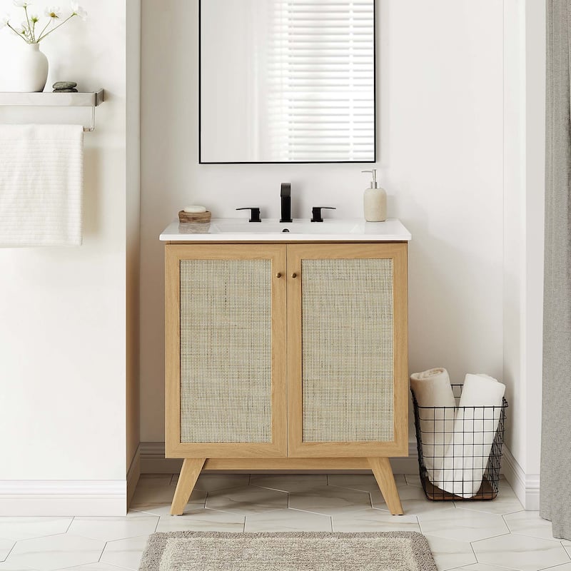 Soma 30" Bathroom Vanity Cabinet (Sink Basin Not Included)