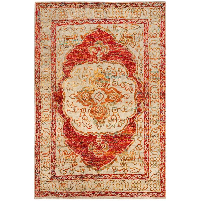 SAFAVIEH Hand-knotted Tangier Effi Modern Wool Rug