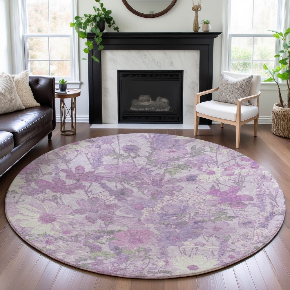 Premium Washable Super Soft Floral Mayfield Rug