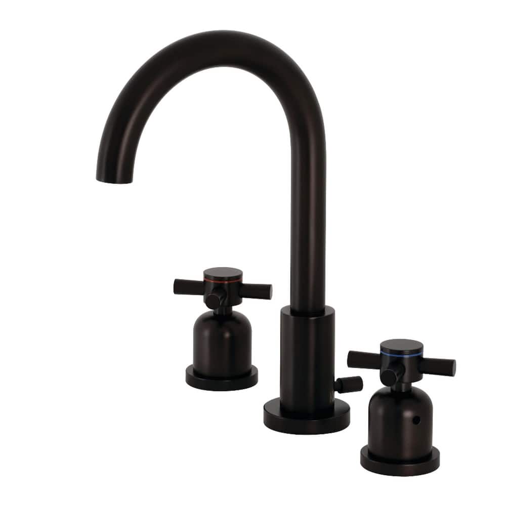 Kingston Brass Concord 1.2 GPM Deck Mounted Widespread Bathroom Faucet