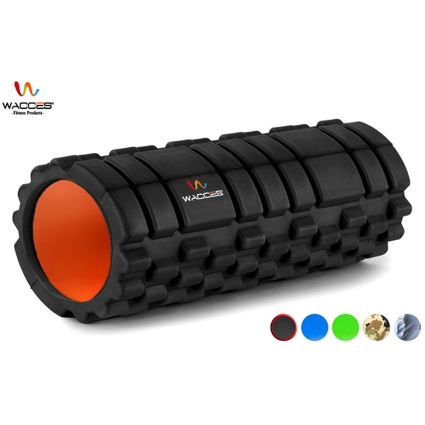 Wacces 2 in 1 High Density Deep Tissue Massage Therapy Foam Roller