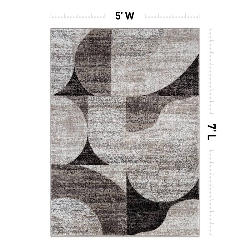 Modern Geometric Design Area Rug