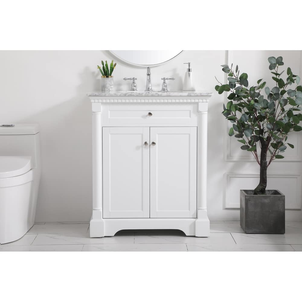Petal 24 - 30 Inch Single Bathroom Vanity