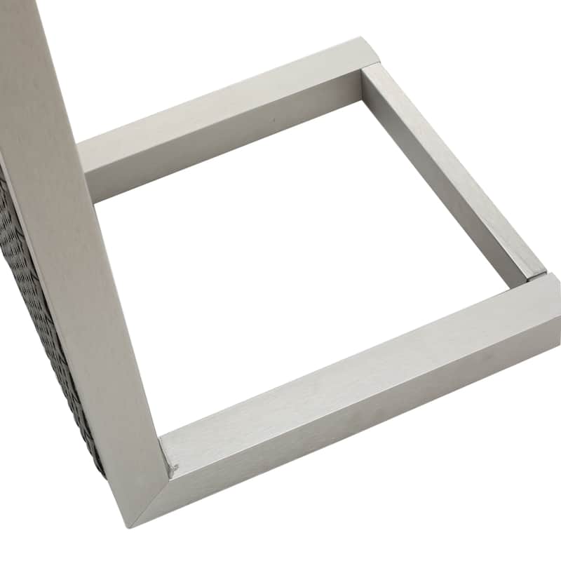 Cape Coral Modern C-Shaped End Table by Christopher Knight Home - 14.50" L x 15.00" W x 24.00" H