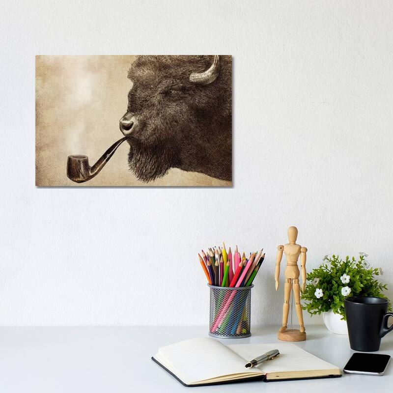 iCanvas "Big Smoke" by Eric Fan Canvas Print - 8x12x0.75